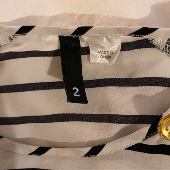 H&M Peplum Blouse Top • 2 / XS - Picture 11 of 13